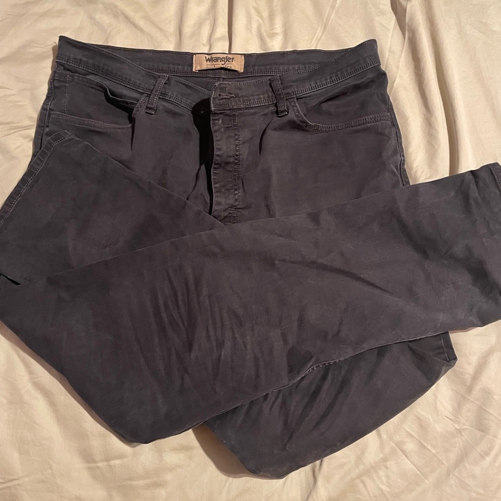 Wrangler navy pants casual 38/32